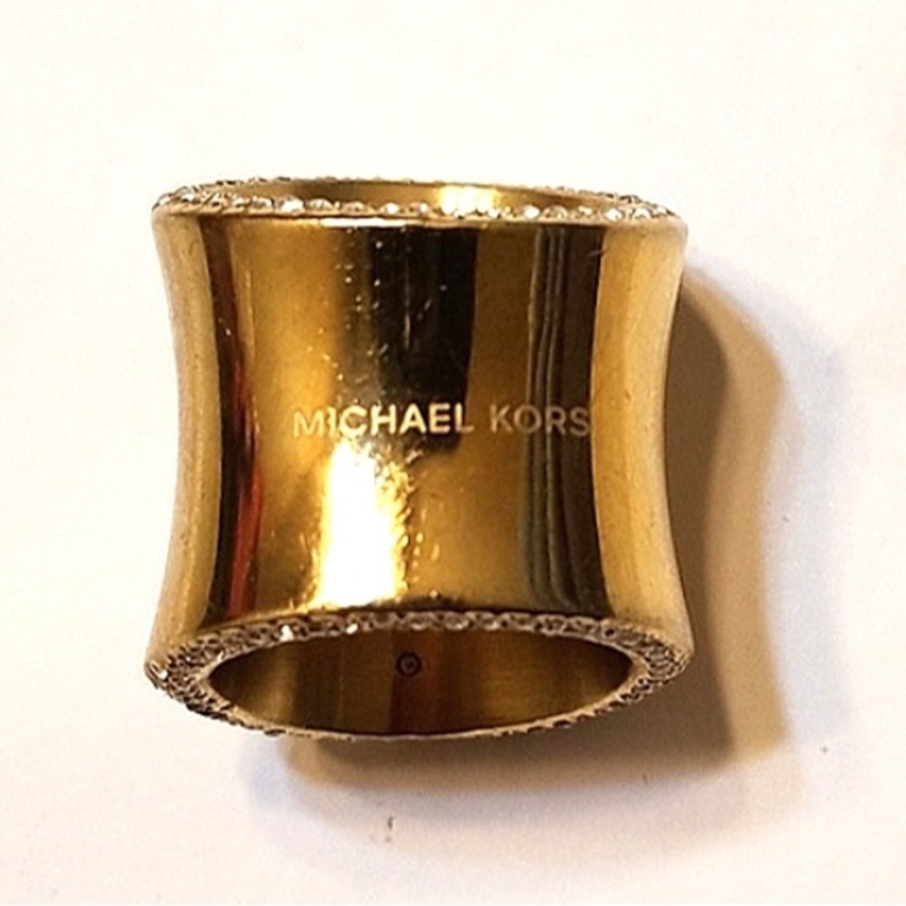 Michael Kors barrel statement ring